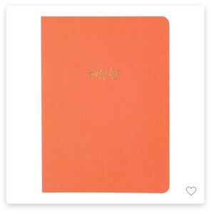 1‎ canoe2 Daily Log Guided Journal Tangerine
